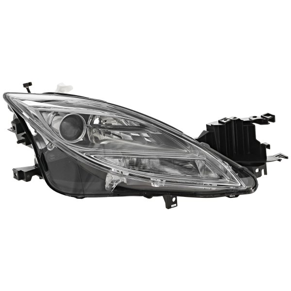Headlight for Mazda 6 2009-2010, Right (Passenger), Lens and Housing, Halogen, Replacement