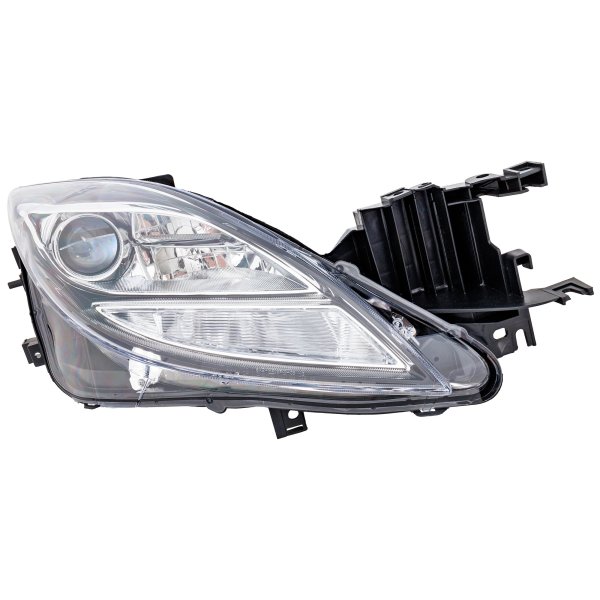 Headlight for Mazda 6 (2009-2010), Right (Passenger) Side, Lens and Housing, Xenon, without HID Kit, Replacement