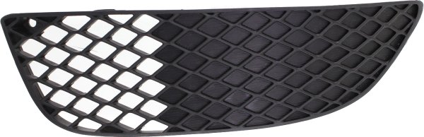 Fog Light Cover for Mitsubishi Lancer 2008-2015, Left (Driver), Black, Without Turbo, Excludes Evolution/Ralliart Models, Replacement