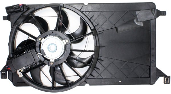 Radiator Fan Assembly for Mazda 3 Models 2004-2009, Without Turbo, Includes Control Module, Replacement