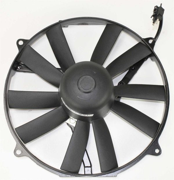 Radiator Fan Blade/Motor Assembly for Mercedes-Benz 300CE (1988-1993), E300D (1994-1995), Right (Passenger)=Left (Driver), (124) Chassis, Replacement