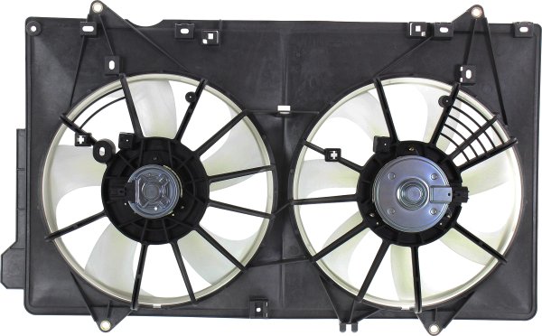 Radiator Fan Assembly for Mazda CX-5 2013-2016, Dual Fan, Replacement