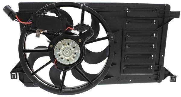 Radiator Fan Assembly for 2010-2013 Mazda3 Hatchback/Sedan, Includes Control Module, Replacement