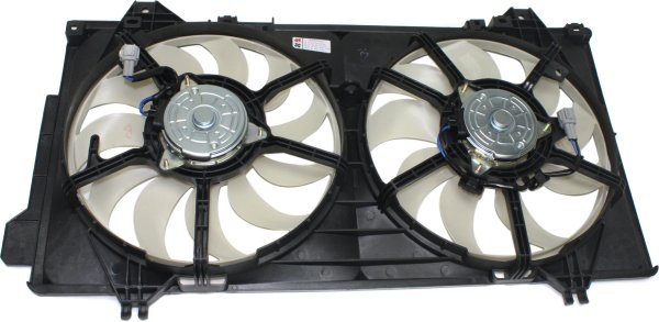 Radiator Fan Assembly for Mazda 6 (2014-2021), Dual Fan, 2.5-Liter Engine, Non-Turbocharged, Replacement