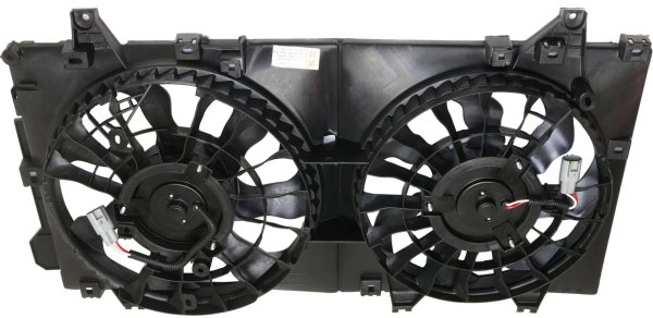 Radiator Fan Assembly for Mazda 3 2014-2018, Dual Fan, Suitable for Hatchback 2014-2017/Sedan, Designed for Japan Built Vehicle, Replacement