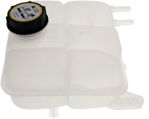 Coolant Reservoir with Cap for 2010-2013 Mazda 3 HB-2.0L (2012-2013)/2.3L/2.5L / Sdn-2.0L (2012-2013, 6 Speed)/2.5L, Replacement