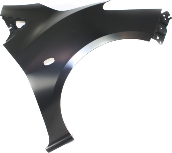 Front Fender for MAZDA 2, 2011-2011, Right (Passenger) Side, Primed (Ready to Paint), without Rocker Molding Hole, Replacement