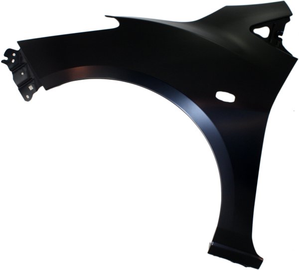 Front Fender for 2011 Mazda 2, Left (Driver) Side, Primed (Ready to Paint), without Rocker Molding Hole, Replacement