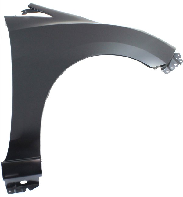Front Fender for Mazda 5 2012-2017, Right (Passenger) Side, Primed (Ready to Paint), Steel, without Signal Light Hole, without Rocker Molding Hole, Replacement