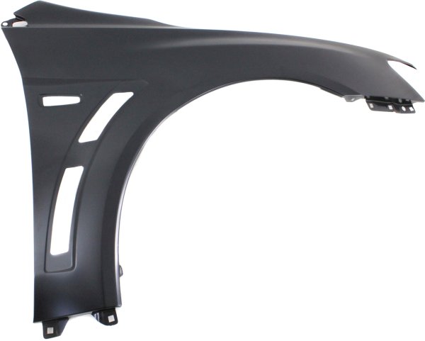 Front Fender for Mitsubishi Lancer 08-15, Right (Passenger), Primed (Ready to Paint), Evolution Model, Steel, Replacement
