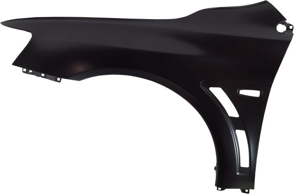 Front Fender for Mitsubishi Lancer Evolution Model 2008-2015, Left (Driver), Primed (Ready to Paint), Steel, Replacement