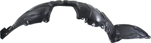 Front Fender Liner for Mazda 3, 2010-2013, Left (Driver) Side, 2.5L Eng., Replacement
