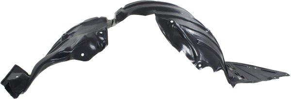 Front Fender Liner, Left (Driver) Front Section for Mazda 3 2014-2018, Replacement