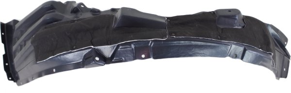Front Fender Liner for Mitsubishi Outlander 2014-2020, Left (Driver), Vacuum Form, From 2011-2013, Replacement