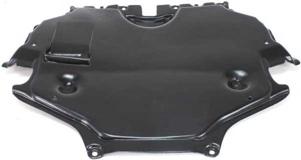 Engine Splash Shield for Mercedes-Benz C-Class (2008-2014), GLK-Class (2010-2012), Center Under Cover, All-Wheel Drive, Replacement