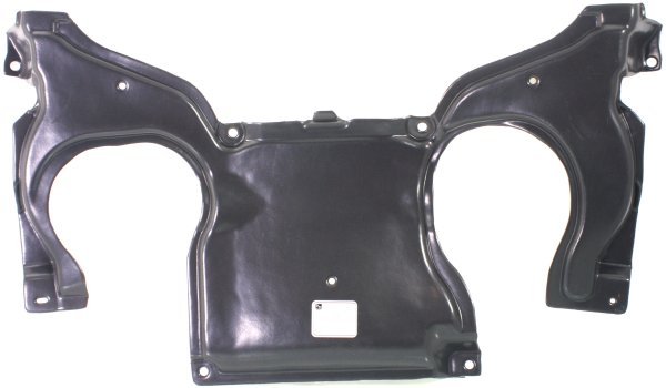 Engine Splash Shield for Mercedes-Benz C-Class 2008-2011, Under Cover, Rear, All-Wheel Drive (AWD), Replacement