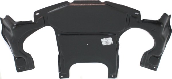 Engine Splash Shield for Mercedes Benz C-Class 2001-2007, Under Cover, Rear, RWD (Rear-Wheel Drive), (203) Chassis, Replacement