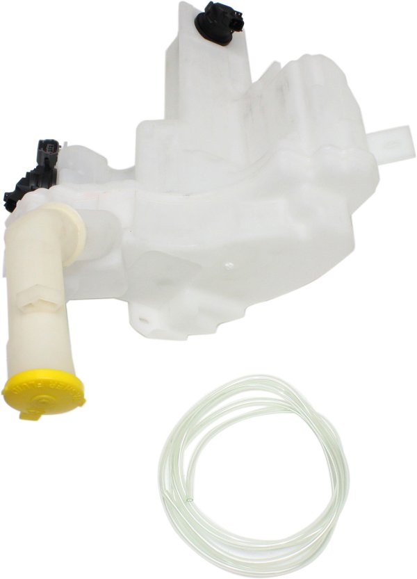 Washer Reservoir for Mazda 3 2004-2009/Mazda 5 2006-2010, Assembly with Dual Pump, Cap and Sensor, Large Tank, Mazda 3 Hatchback, Replacement
