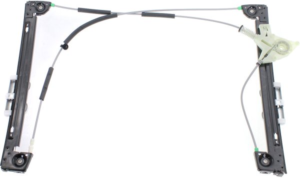 Power Front Window Regulator for Cooper, Left (Driver), without Motor, Suitable for Convertible (2005-2008), Hatchback (2006), Replacement