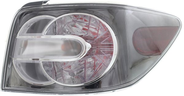 Tail Light Assembly for Mazda CX-7 2010-2012, Right (Passenger), Replacement