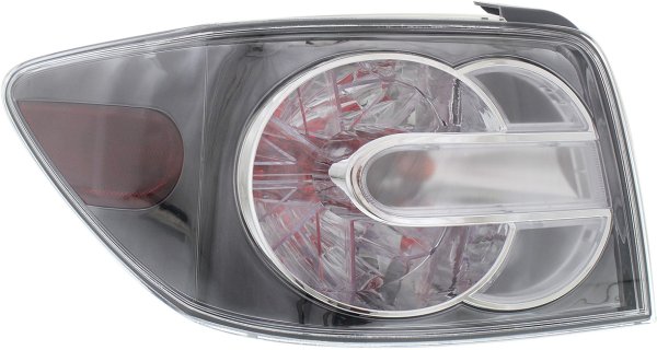 Tail Light Assembly for Mazda CX-7 2010-2012, Left (Driver) Side, Replacement