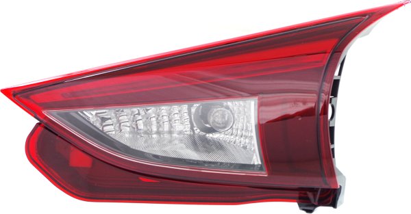 LED Tail Light Assembly for Mazda 3 Hatchback 2014-2018 Right (Passenger) Side, Inner, Japan Built Vehicle, Replacement