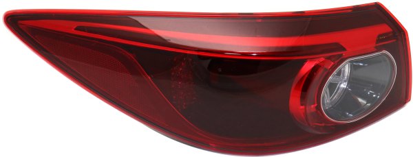 2014 - 2015 Mazda 3 Tail Light Rear Lamp - Left (Driver)