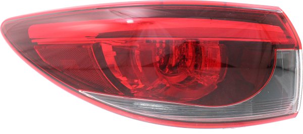 2016 - 2017 Mazda 6 Tail Light Rear Lamp - Left (Driver)