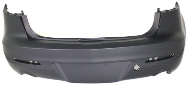 Rear Bumper Cover for 2010-2013 Mazda 3 Sedan, 2.5L Engine, Primed (Ready to Paint), Replacement