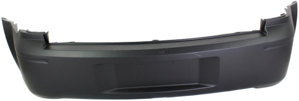Rear Bumper Cover for Dodge Magnum 2006-2008, Primed (Ready to Paint), does not have Dual Exhaust Holes, Excludes SRT-8 Model, Replacement