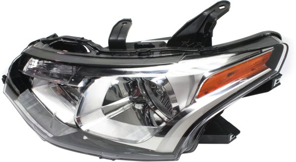 Headlight Assembly for Mitsubishi Outlander 2014-2015, Left (Driver), Halogen, Replacement