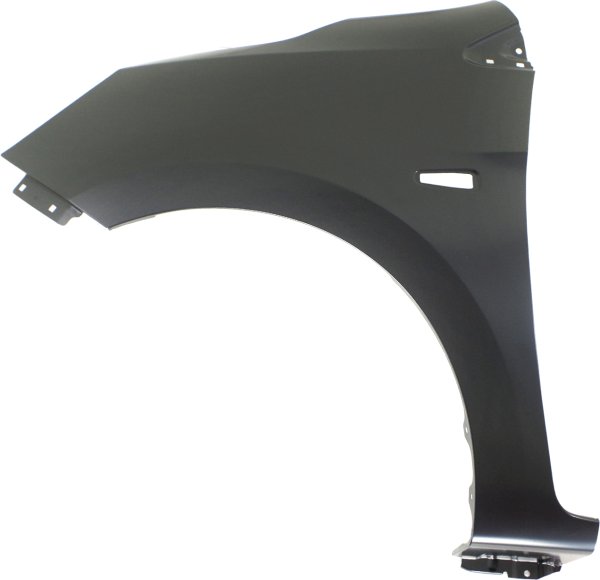 Front Fender for Mitsubishi Mirage 2014-2020, Left (Driver), Primed (Ready to Paint), Steel, Replacement