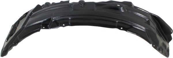 Front Fender Liner Left (Driver) for Mitsubishi Lancer 2009-2017, Fits Turbo 2009-2015/Non-Turbo 2010 & 2014-2017, Excludes Evolution Models, Replacement