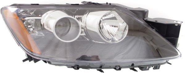 Headlight for Mazda CX-7 2012-2012, Right (Passenger) Side, Lens and Housing, Xenon, Without HID Kit, Replacement