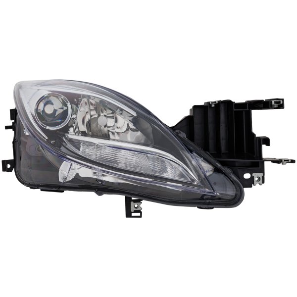 Headlight for Mazda 6 2012-2013, Right (Passenger) Side, Lens and Housing, Halogen, Replacement