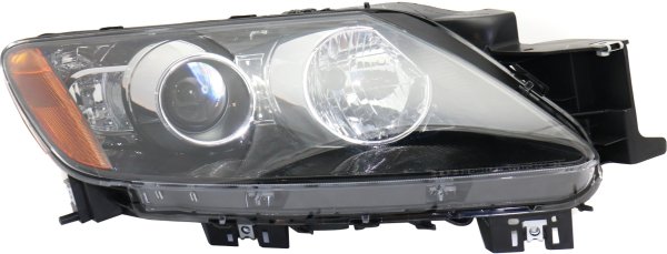Headlight for Mazda CX-7 2010-2011, Right (Passenger) Side, Lens and Housing, Xenon, Without HID Kit, Replacement