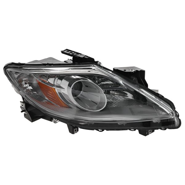 Headlight for Mazda CX-9 2010-2012 Right (Passenger), Lens and Housing, Halogen, Excluding Grand Touring Model, Replacement
