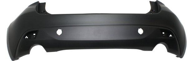 Rear Bumper Cover for 2014-2016 Mazda 3 Hatchback, Primed (Ready to Paint), Replacement