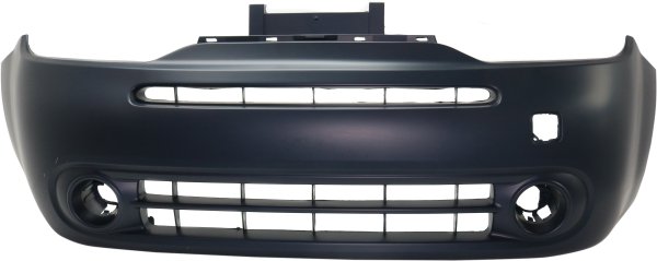 Front Bumper Cover for Cube 2009-2014, Primed (Ready to Paint), Excludes Krom Model, Replacement