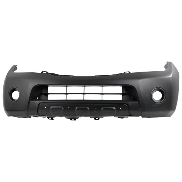 Front Bumper Cover for Nissan Pathfinder 2008-2012 LE Model, Primed (Ready to Paint), with 3 Holes, Replacement