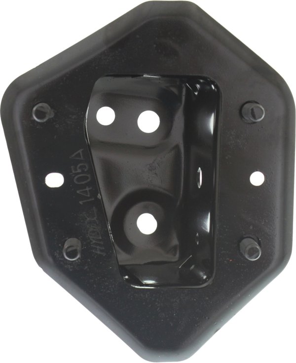 Front Bumper Bracket Side Bracket in Steel for 2012-2019 Nissan Versa, 2014-2019 Versa Note, Right (Passenger) Side, Sedan, Replacement