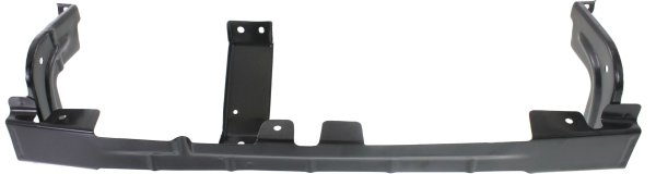 Upper Front Bumper Retainer for Nissan Frontier 2005-2008, 2-Piece Type, with Chrome Bumper, 4.0L Engine, Plastic/Steel, Replacement