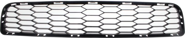 Front Bumper Grille for Nissan Sentra Sport Type SR Model, 2013-2015, Textured Black, Replacement