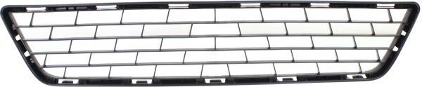 Textured Black Standard Type Front Bumper Grille for Nissan Sentra S/SL/SV Models, 2013-2015, Replacement