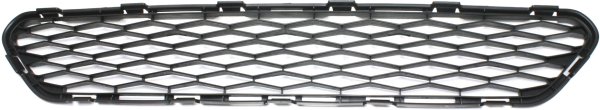 Front Bumper Grille for Nissan Rogue 2014-2016, Textured Gray, Suitable for Korea-Built Vehicle 2015-2016, Japan, USA Built Vehicle, Replacement