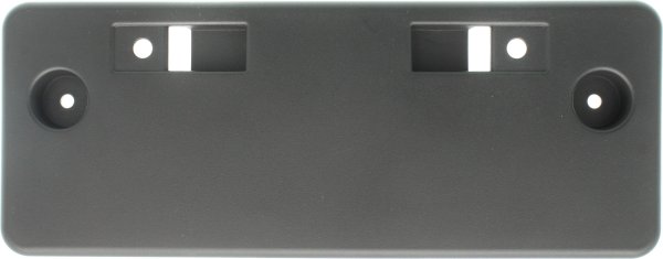 Front License Plate Bracket for Nissan Versa 2015-2019, Textured Black, Replacement
