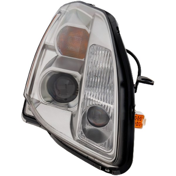 Headlight Assembly for Nissan Maxima 2004-2006, Right (Passenger) Side, Halogen, Replacement