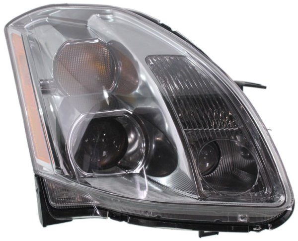 Headlight Assembly for Nissan Maxima 2005-2006, Right (Passenger) Side, with HID/Xenon, Includes HID Kit, Replacement