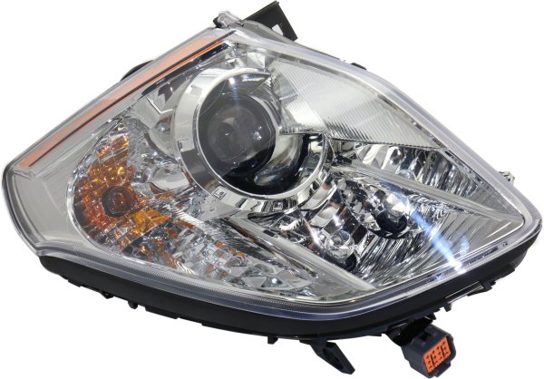 Headlight Assembly for 2007 Nissan Maxima, Left (Driver) Side, Halogen, Replacement