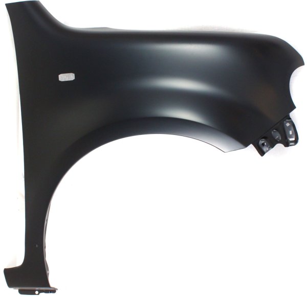 Front Fender for Nissan Cube 2009-2011, Right (Passenger) Side, Primed (Ready to Paint), Krom Model, with Molding Hole, Replacement